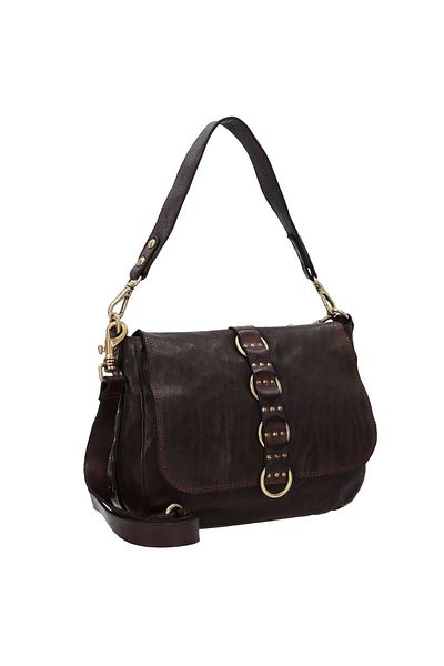 Campomaggi Schultertasche Leder 28 cm