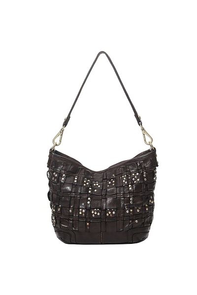 Campomaggi Schultertasche Leder 25 cm