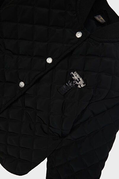 Tyess Bg Store Girl's Black Jacket 23Pfwtj4702