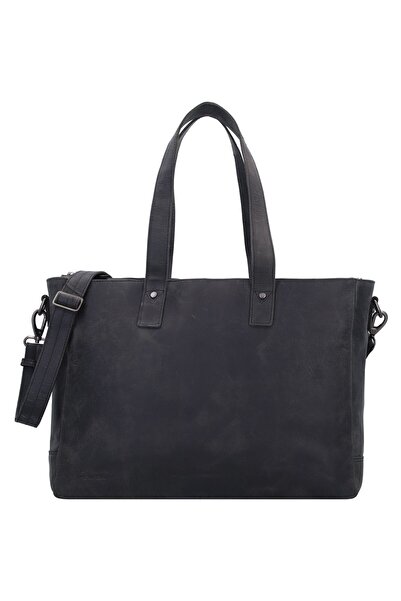 Plevier Shopper Tasche Leder 41 cm Laptopfach