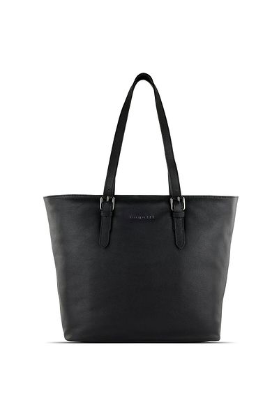 BUGATTI Bella Shopper Tasche Leder 47 cm Laptopfach