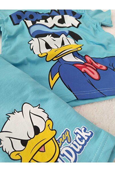 Store Kızgın Ördek Baskılı Yazlık Takım