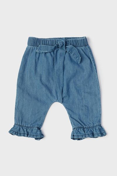 Layette BG Store Baby Girl Denim Trousers