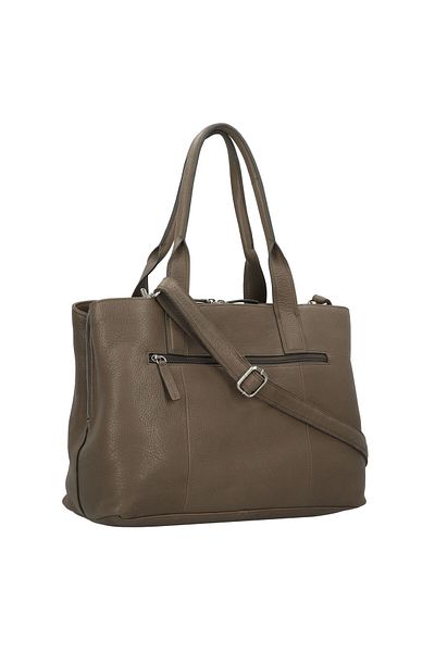 Burkely Soft Skylar Schultertasche Leder 36 cm Laptopfach