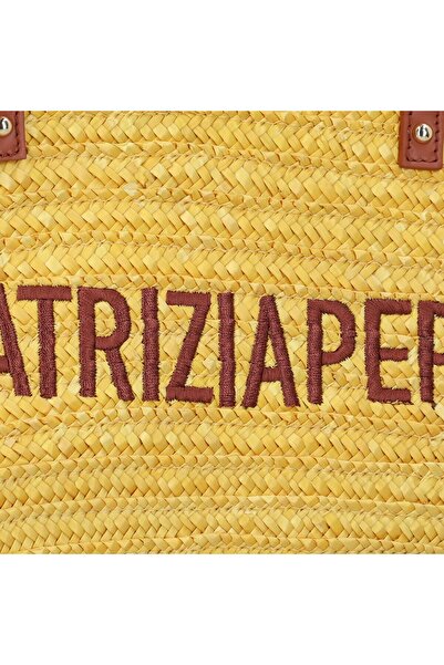 Patrizia Pepe Summer Straw Shopper Bag 51 cm