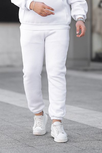 BayBayan Ανδρικό Jogger Φούτερ με ελαστικό πόδι και χοντρό βαμβακερό εσωτερικό