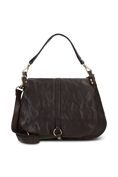 Campomaggi Schultertasche Leder 41 cm