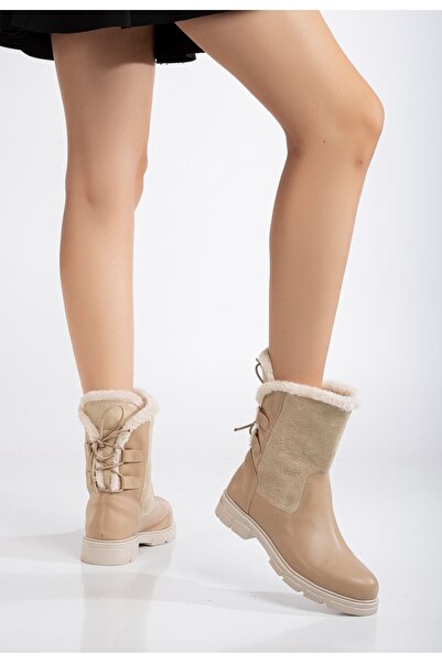 DARUGA Kadın İçi Kürklü Günlük Kar Botu