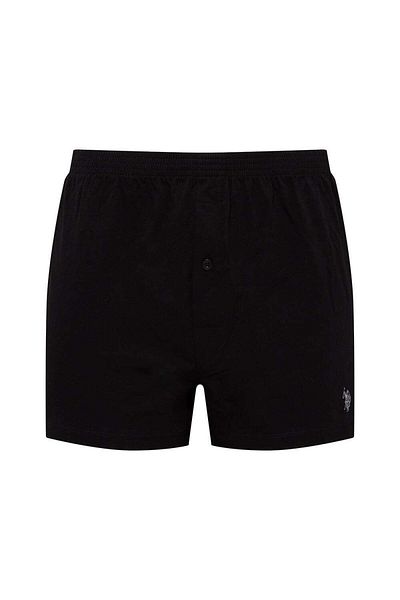 U.S. Polo Assn. Ανδρικό μαύρο μποξεράκι