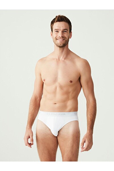 U.S. Polo Assn. - Ανδρικό Slip 3 τεμαχίων Battal White