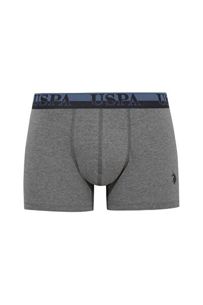 U.S. Polo Assn. Η.Π.Α. Polo Assn. Ανδρικό μπόξερ 3 τεμαχίων Blue-Navy-Anthracite Melange