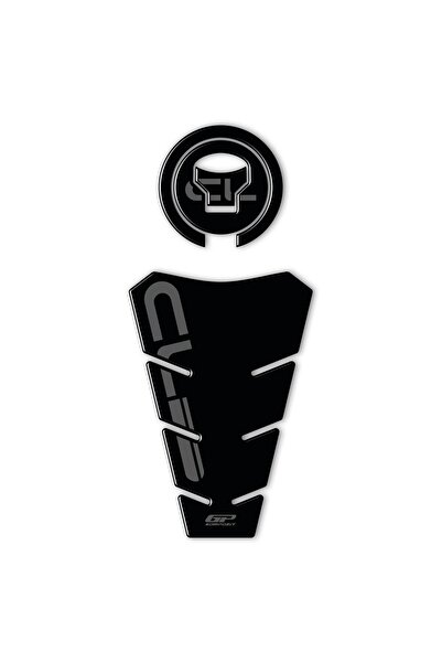 GP KOMPOZİT Gp Kompozit Tank Pad Seti Siyah Honda Cl 250 2023-2024