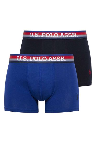 U.S. Polo Assn. Πόλο Ασν των ΗΠΑ. 80475 Ανδρικό Boxer 2-pack-navy blue&sax