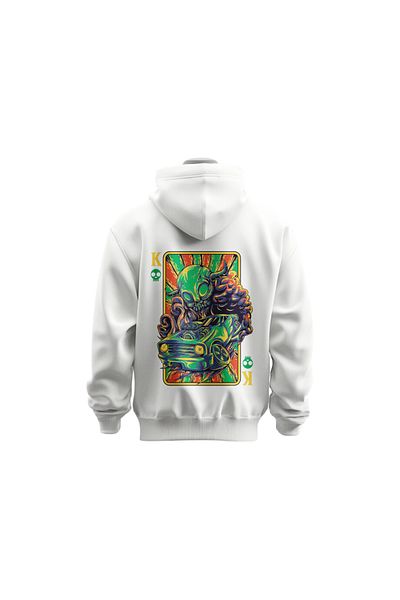 Zec Style Суичър с качулка King of Kings