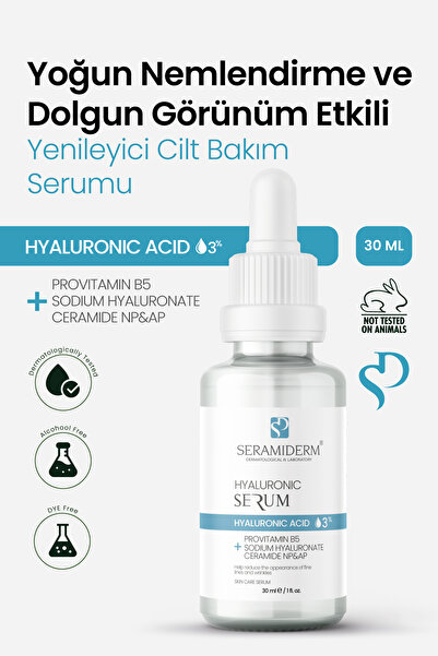 SERAMİDERM Dermatological & Laboratory Yoğun Nemlendirme ve Dolgun Görünüm Et...