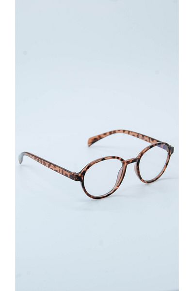 LUNOX Oval Leopard Blue Light Filter Computer Screen Goggles