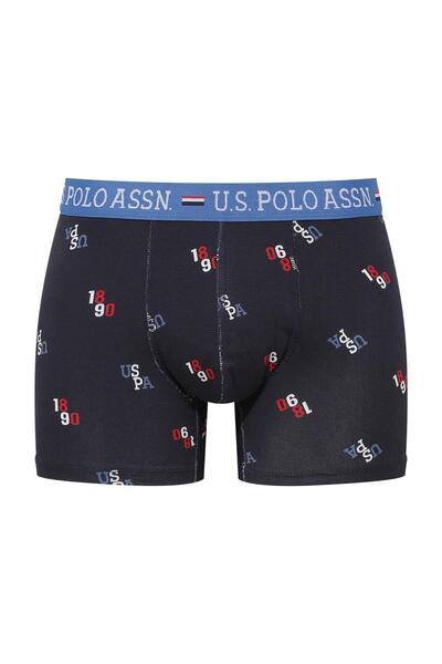 U.S. Polo Assn. - Ανδρικό Modal Indigo - Navy Blue Printed Boxer 2 Pack