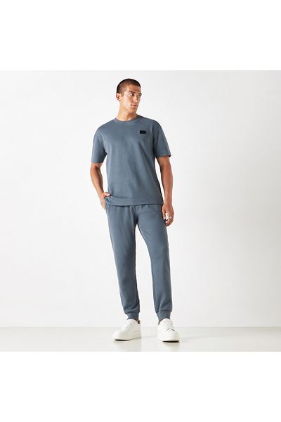 Emperor Applique Detail T-shirt with Short Sleeves