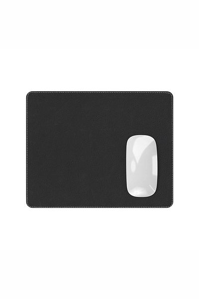 Modica Navada - Luxury Genuine Leather Black Mouse Pad