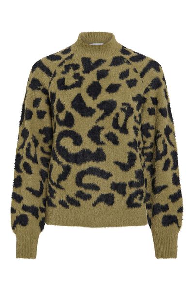 VILA Strickpullover Gemusterter