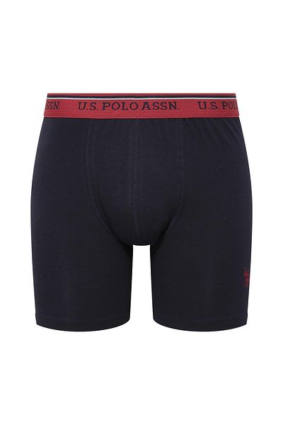 U.S. Polo Assn. - Ανδρικό μονό μπόξερ με μακρύ παντελόνι Modal Navy Blue