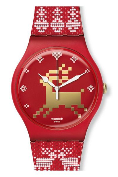 Swatch RED KNIT - X-Mas Special 2013