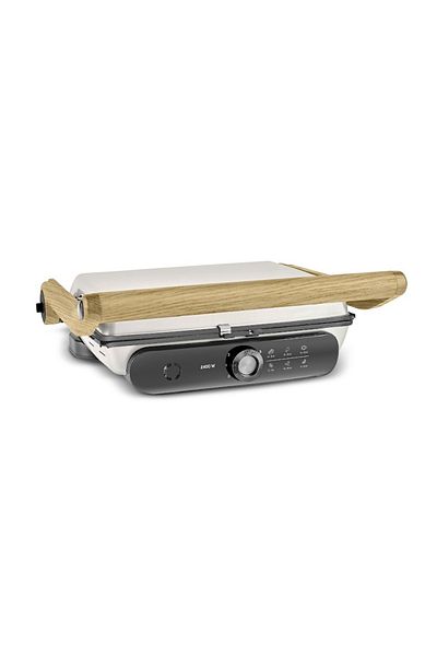 Karaca Gastro Grill Pro 2400W Grill and Toaster Wood Craft 6 Slice Capacity