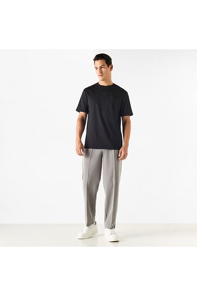 Emperor Emperor Relaxed Fit Full Length Pleated Trousers