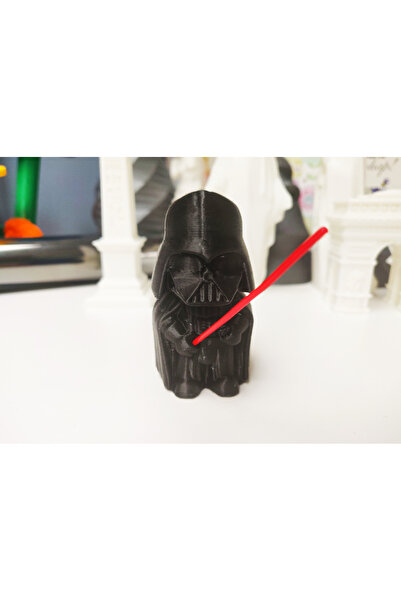 Minyatür Bahçem Mini Darth Vader Star Wars Biblo Dekor Figür Hediyelik 3D Baskı