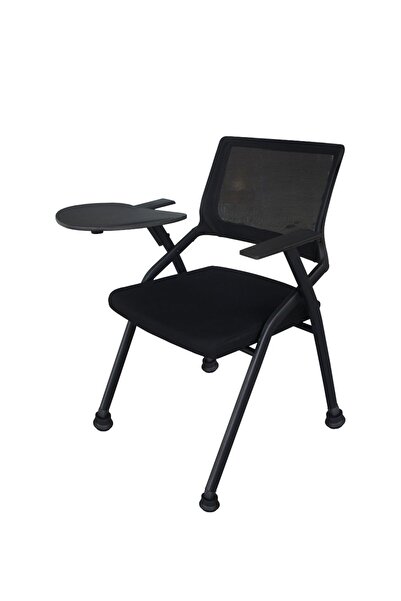 Mahmayi كرسي قابل للطي SL 632L مع ذراع للكمبيوتر اللوحي للاستخدام المنزلي، كر...