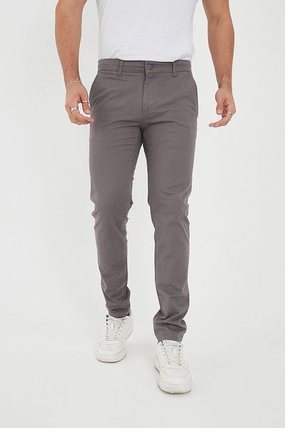 BROCARD Men's Winter Slimfit Fit Lycra Casual Chino Pants
