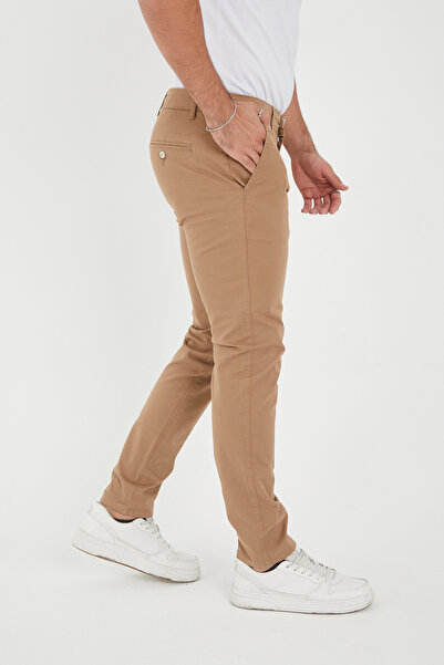 BROCARD Erkek Kışlık Slimfit Kalıp Likralı Rahat Chino Pantolon