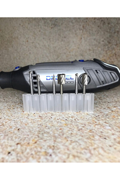 BGA Dremel geleneksel hobi gravür makinesi freze seti 6 parça
