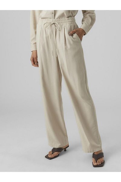 Vero Moda Hose Mit Weitem Beinschnitt Vmjesmilo Mittlere Taille Hose