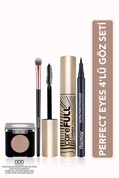 Flormar Perfect Eyes 4'lü Göz Makyajı Seti