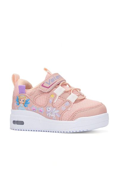 İmerShoes Pantofi confortabili, pudrați, pentru băieți și fete - cu șireturi cu velcro Zl001