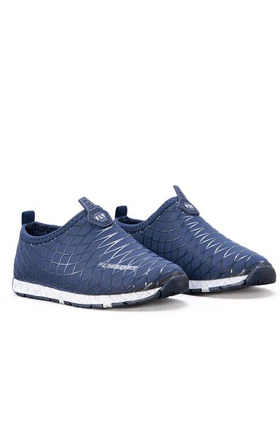 FLY SOFT Navy Blue Παιδικά Παπούτσια Νηπιαγωγείου Αδιάβροχα