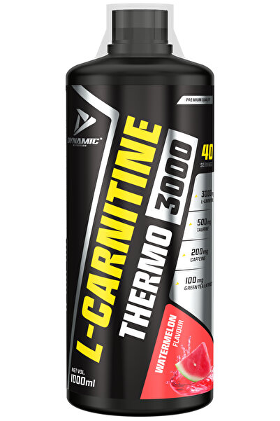Dynamic Nutrition Thermo L-carnitine 3000 - 1000 ml - 40 Servis - Karpuz Aromalı - L-karnitin