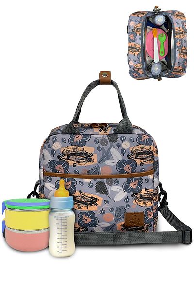 Stylo Paris 2-Piece Care and Thermal Insulation Food Thermos Set for Mother and Baby