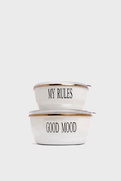 Miss Betty Motto Series 2-Piece Storage Set - Ivory 63455