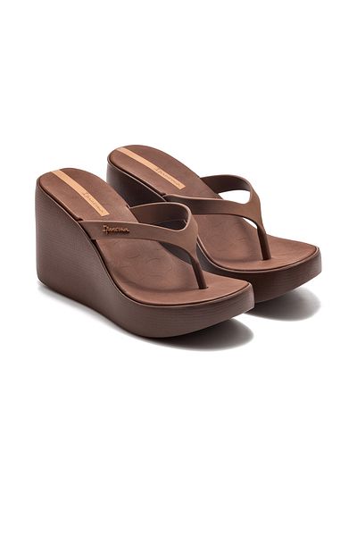 İpanema Γυναικείες σαγιονάρες καφέ High Fashion Thong - 35/40