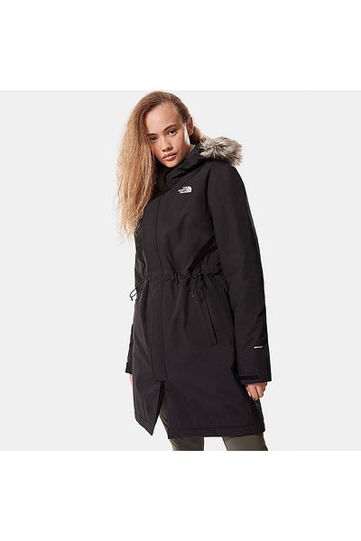 THE NORTH FACE Zaneck Women's Black Hooded Parka