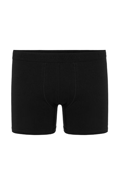 Steve Wolls Ανδρικά μαύρα 3 τεμάχια Lycra Boxer - 24101
