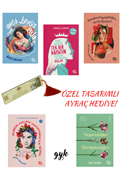 Yan Pasaj Yayınevi Artık Bensiz Asla-İkinci Hayatın-Kendimi Kaybettiğim-Bugün...