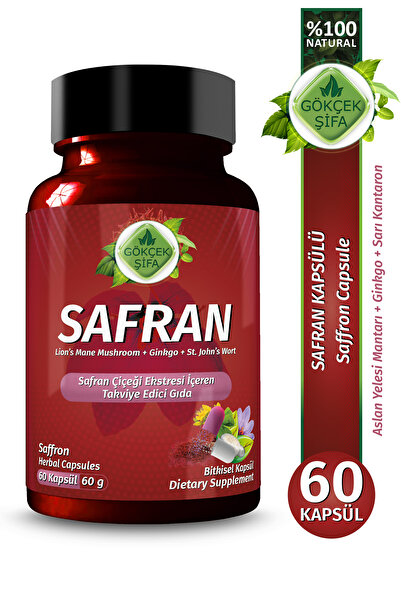 Gökçek Şifa Safran Kapsül (SAFFRON CAPSULE)