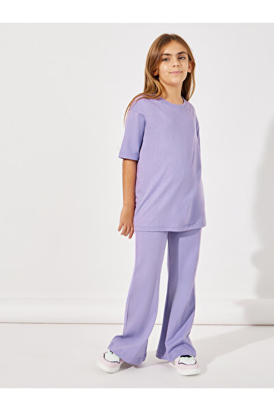 Styli Over size tee and Boot cut joggers co-ord set