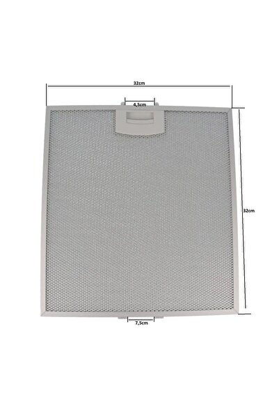 Home 00771329 Davlumbaz Aspiratör Filtresi 320 x 320 mm  Bosch, Siemens, Prof...
