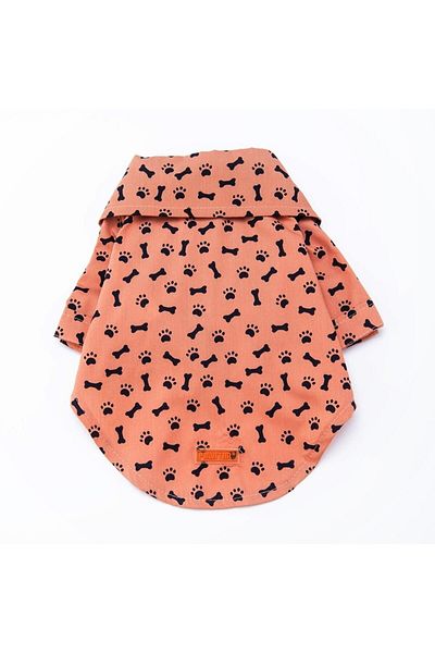 Pawstar Salmon Ossa Large Dog Shirt - Dog Clothes (15 KG-45 KG)