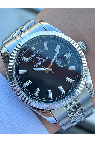 Daniel Klein BLKT.2.801 Daniel Klein New Season Steel Cord 30 Mt Water Resistant Men's Wristwatch
