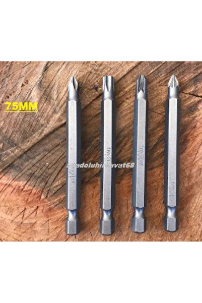 FiveStar FİVESTAR YILDIZ UÇ BİTS UÇ 75 MM MIKNATISLI VİDA SIKMA T30 PH1 PZ1 P...